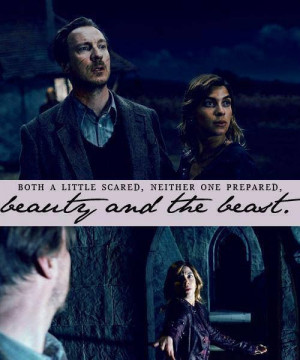 Beauty and the Beast--Tonks and Lupin