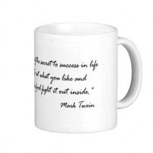 Mark Twain Food Quote Mugs