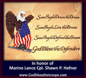 after receiving pictures of Shawn via Staff Sergent Treon.