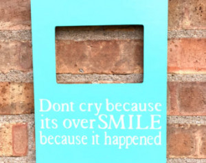 Custom Quote Frame, Going Away Gift , Graduation Gift, Long Distance ...