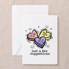Few Suggestions Greeting Card for
