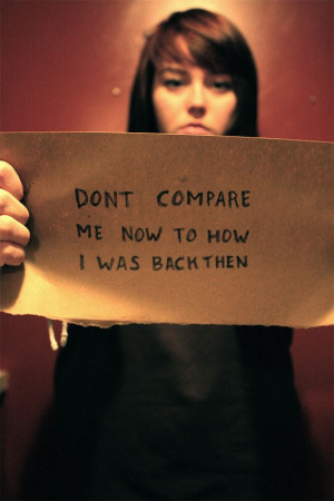 Don't Compare Me...