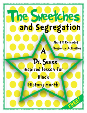 ... Activities - A Dr. Seuss inspired lesson for Black History Month