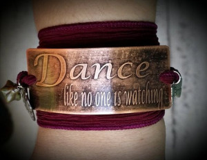 ... www.etsy.com/listing/190273586/dance-quote-inspirational-etched-copper