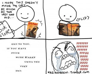 book, cry, end, harry potter, over, sad