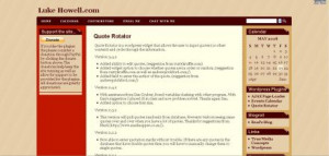 ... plugin to rotate quotes with a sidebar widget : Quote Rotator