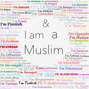 Islam and all it's beautiful colours. Alhamdulillah I am a Muslim.