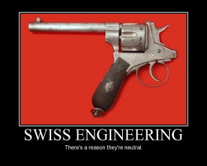 funny suicide pistol swiss engineering funny pictures quotes