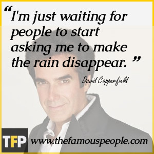 David Copperfield Quotes Magician. QuotesGram