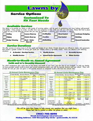 Email Address/Link: lawnsbygwp@clearwire.net