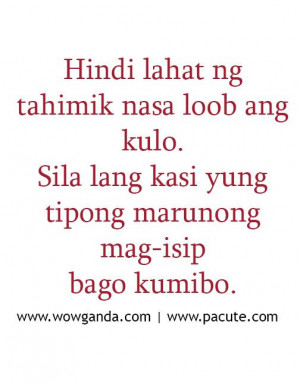 Tagalog Quotes – Mga Patama Love Quotes: Love Quote, Tagalog Quote