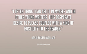 quote David Foster Wallace i often think i can see it 35424 png