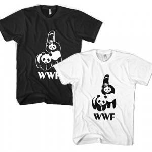 WWF Panda Bear Wrestling Funny Black and White T-shirt Size S M L XL ...