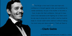 permalink 9 notes clark gable quotes confidence man actorquotes