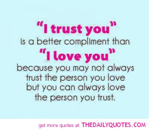 trust love quotes