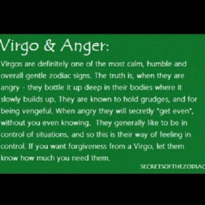 Virgo sayings.