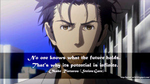 Okabe Rintarou Steins Gate Quotes