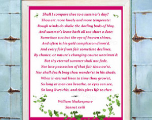 Shakespeare Quotes About Love Sonnets