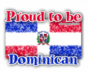 proud to be dominican Image