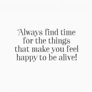 Always, always, always! =) Yes, work comes first… but always make ...