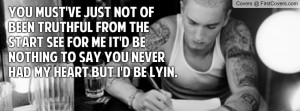 Eminem Quote Facebook Cover - Cover #