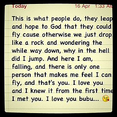 My favourite movie right now is probably 'Hitch,' a Will Smith thing.