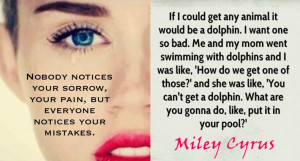 Miley Cyrus Quotes From Bangerz Miley cyrus adopts a chicken,