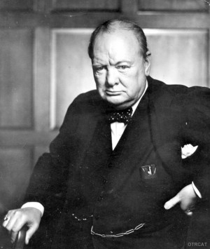 Winston Churchill, Prime Minister of England during WWII and great ...