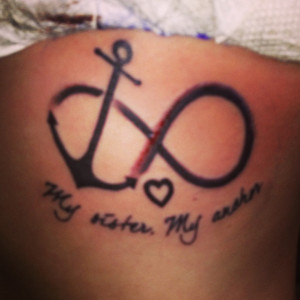... Anchor Tattoos, Anchors Tattoo, Sister Tattoos, Sisters Tattoo, Tattoo