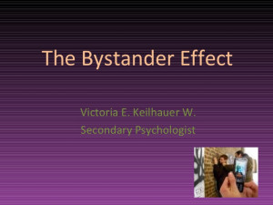 Bystander Effect Bullying The bystander effect