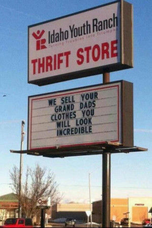 Thrift shop
