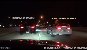 Street racing video features 1,100 hp+ cars and model Jessica Barton