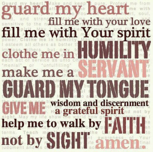 Guard my heart