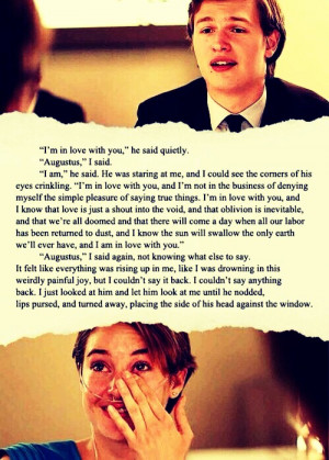 My Favourite The Fault In Our Stars Quotes And Pictures