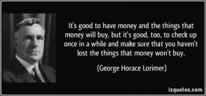 More George Horace Lorimer Quotes