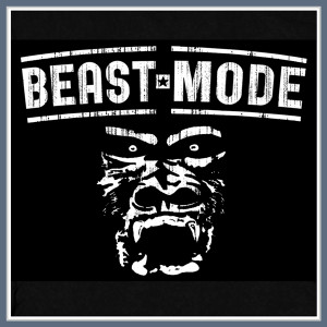 BEAST MODE T SHIRT SPORTS GYM GORILLA TEE