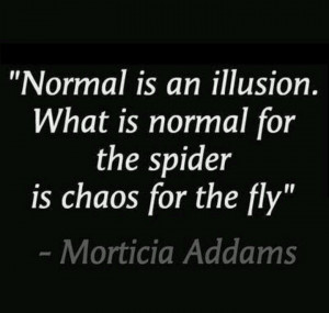 Normal is as allusion