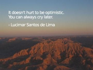 Quote on optimism