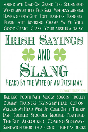Funny Quotes and Sayings About Irish