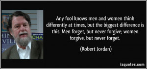 Any fool knows men and women think differently at times, but the ...