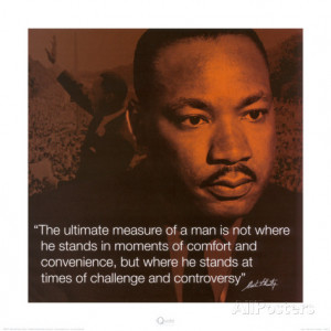 Martin Luther King, Jr.: Measure of a Man Art Print