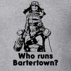 ... Runs Bartertown Master Blaster Thunderdome Mad Max Fans Only T Shirt