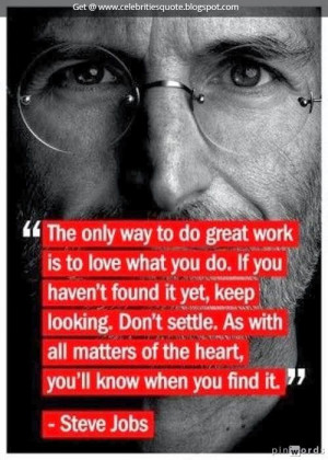 Celebrity Quotes Steve Jobs