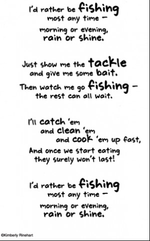 Fishing Poem