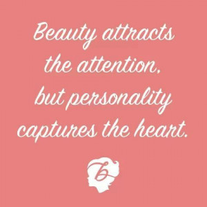 personality captures the heart