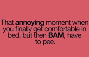 That Annoying Moment
