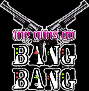 Guns Go Bang Bang Emo Comments.