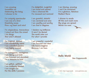 ... or Download a free printable 8 x 10 pdf image of this Hello World poem