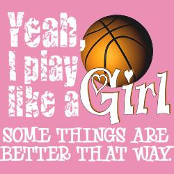 play like a girl basketball kids baseball jersey for