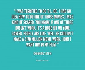 Channing Tatum Movie Quotes